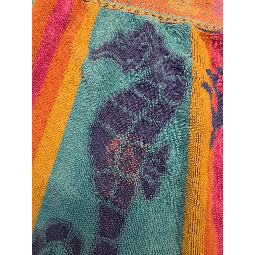 Vintage y2K‎ territory seahorse Beach Towel